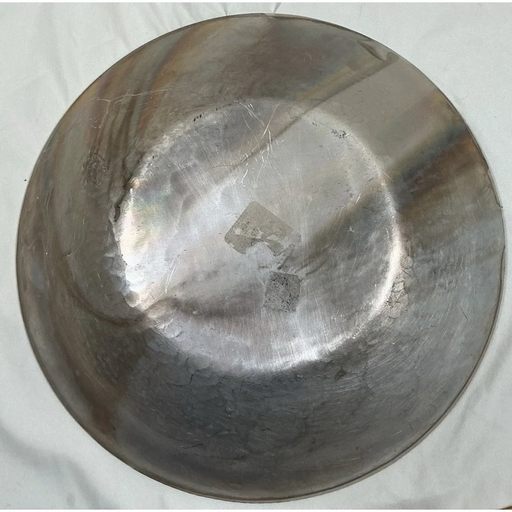 Everlast Forged Aluminum Bowl Fruit Grapes Dish Vintage 11